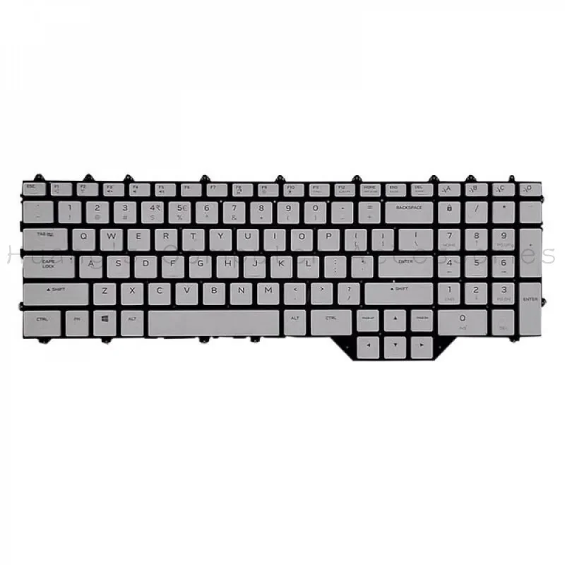 SS+New Genuine Cherry MX Mechanical Keyboard Per‑Key RGB Color Backlight PN R679V For Dell Alienware M17 R4
