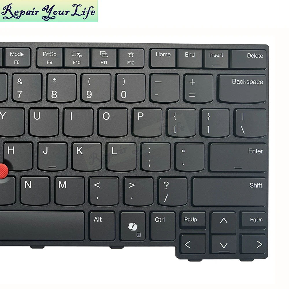US English Keyboard Backlit For Lenovo ThinkPad T14 L14 P14s Gen 5 Gen6 USA Backlight Trackpoint Keyboards 5N21M37780 5N21M37895