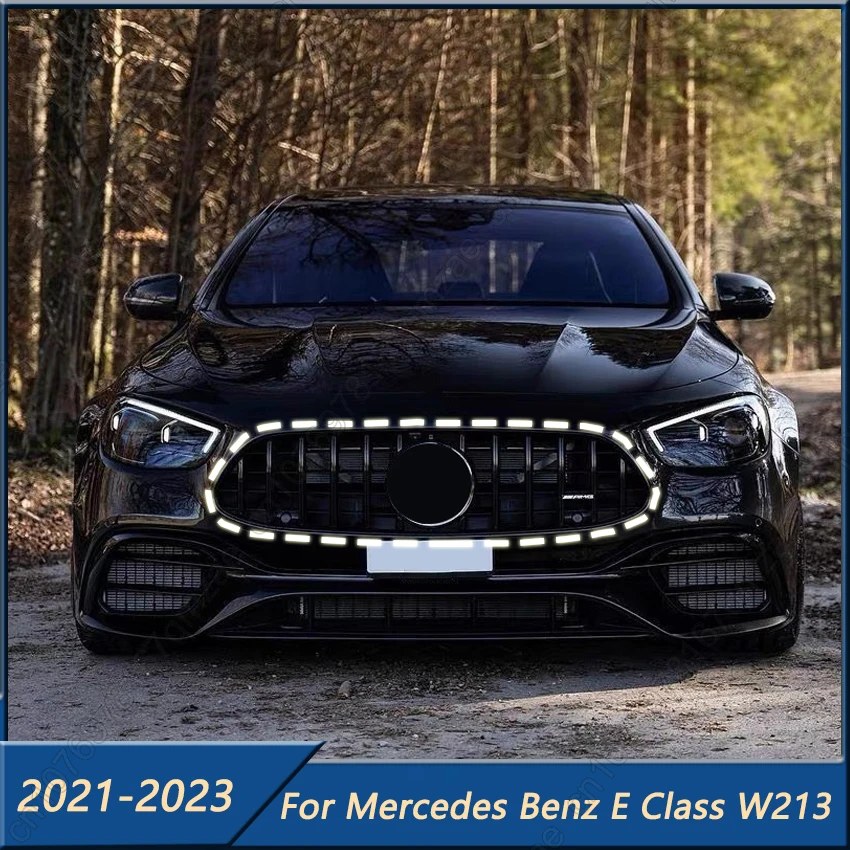 Auto Kühlergrill Grill Für Mercedes Benz E Klasse W213 S213 E260 E300 E350 E400 E450 AMG 2021-2023 Tuning Zubehör Grills