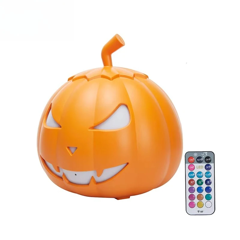New Model Devil Pumpkin 600W Remote Control Fog Machine Halloween Decoration Smoke Effect for DJ Stage Lighting Events
