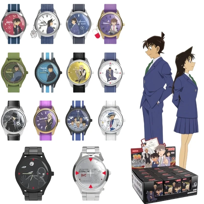 

Фирменные исчезающие часы Detective Conan Co, новые маленькие слепые коробки с орхидеей, милые мультяшные подарки для детей