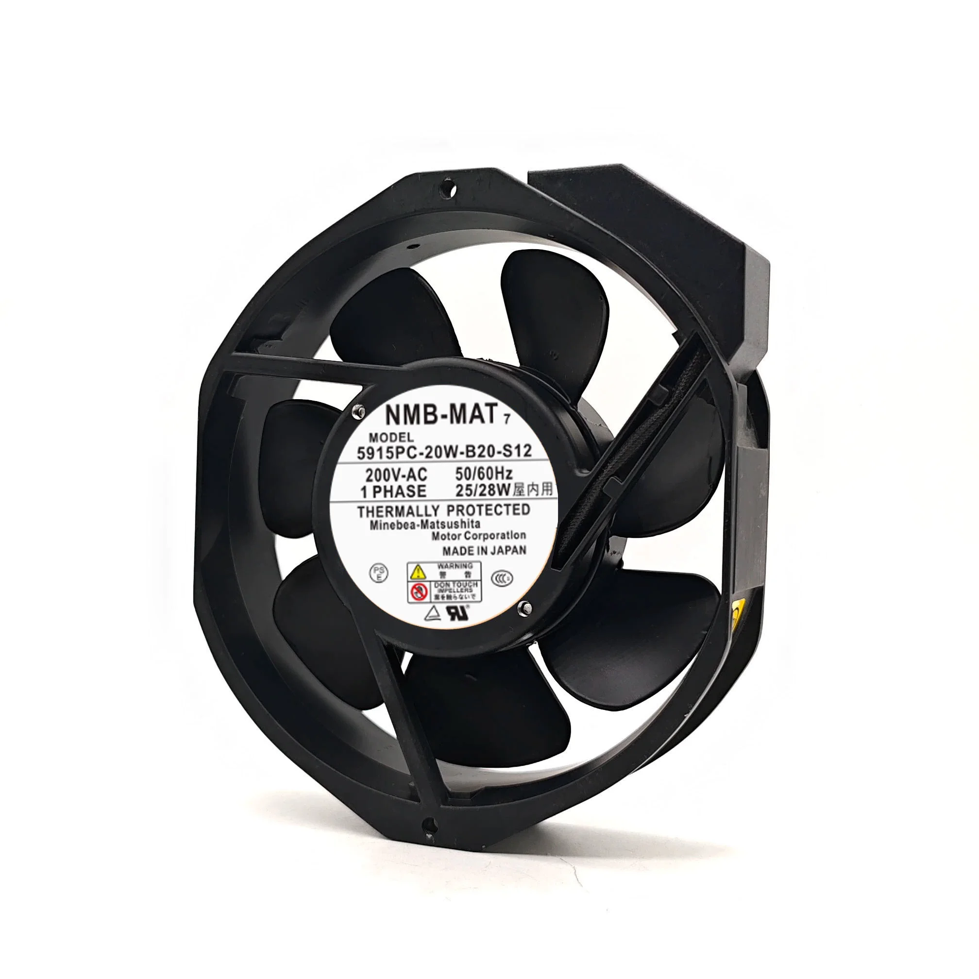 

NEW ORIGINAL 5915PC-20W-B20-S12 200VAC 17238 172x172x38mm COOLING FAN RADIATOR