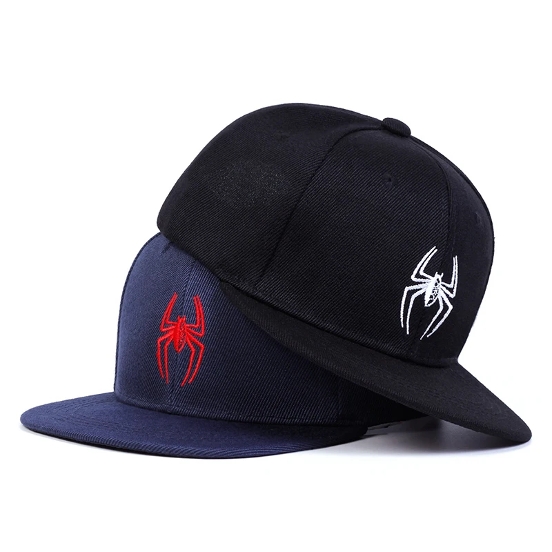 Children Spider Embroidery Baseball Caps Hip-hop Hats Spring and Summer Outdoor Adjustable Casual Hats Boy Girl Trave