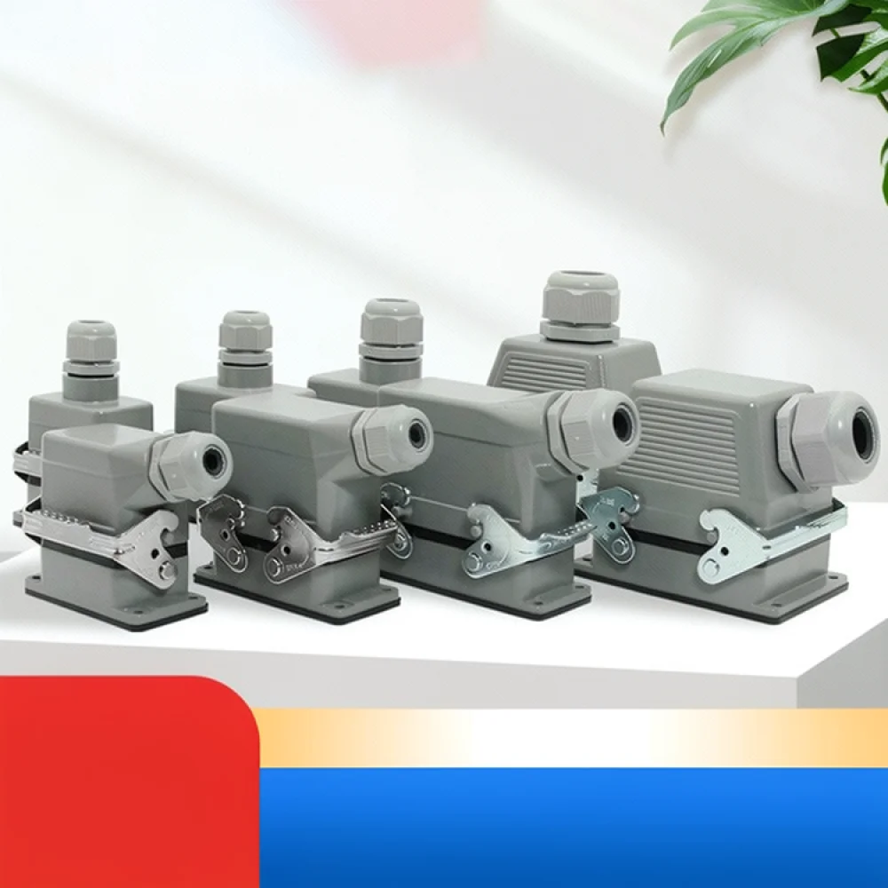 For For Kono Industrial Heavy Duty Rectangular Connector Electrical Plug Socket Set Hot Runner Automation Control Device