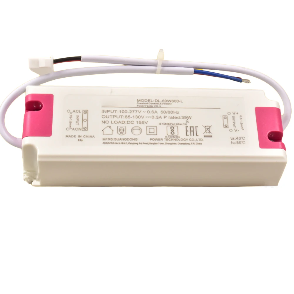 

LED POWER SUPPLY DL-36W300-L DL-48W600-L DL-50W600-L DL-50W900-L DL-50W1A2-L DL-50W1A5-L For DONE LED driver power rectifier