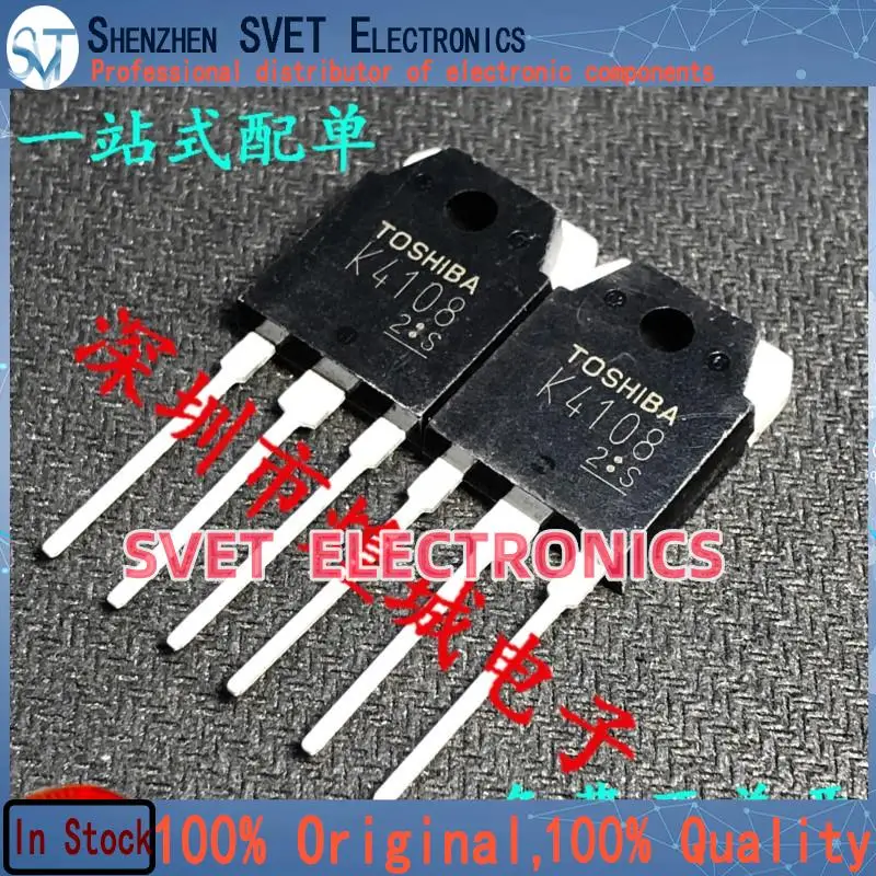 10PCS-50PCS  K4108 2SK4108 TO-3P MOS 500V 20A Quick Delivery  Fast shipping