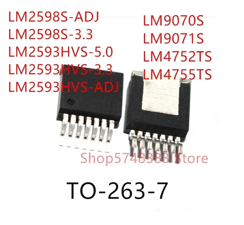 10Pcs Lm2598S-Adj L…