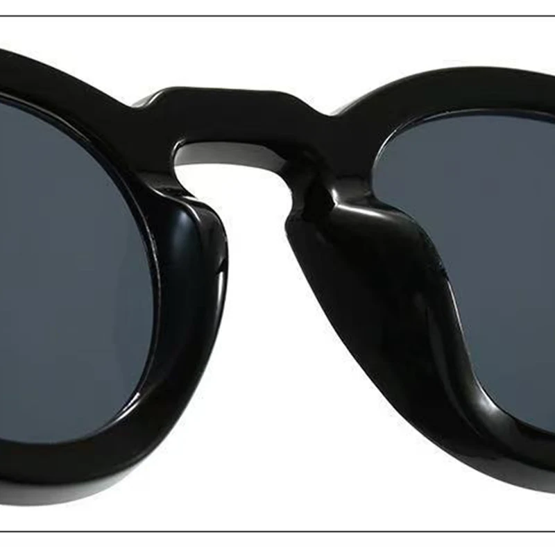 European American Vintage Small Round Sunglasses for Women, Trendy Cool Hip Hop Style Eyewear, Fashion Retro Sun Glasses image 6