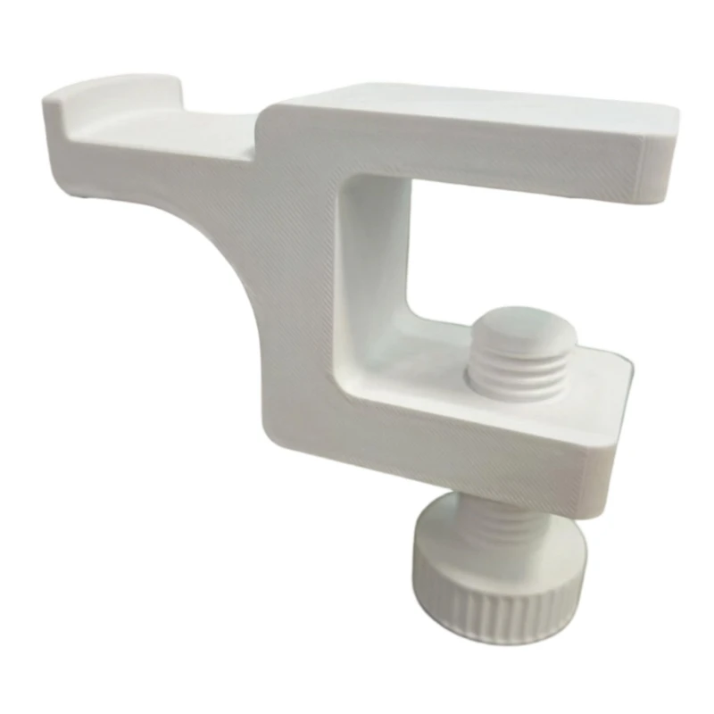 Clamp On Under Desk Hook, Desk Mount Hanging Bag Holder Plastic Hook Adjustable high quality