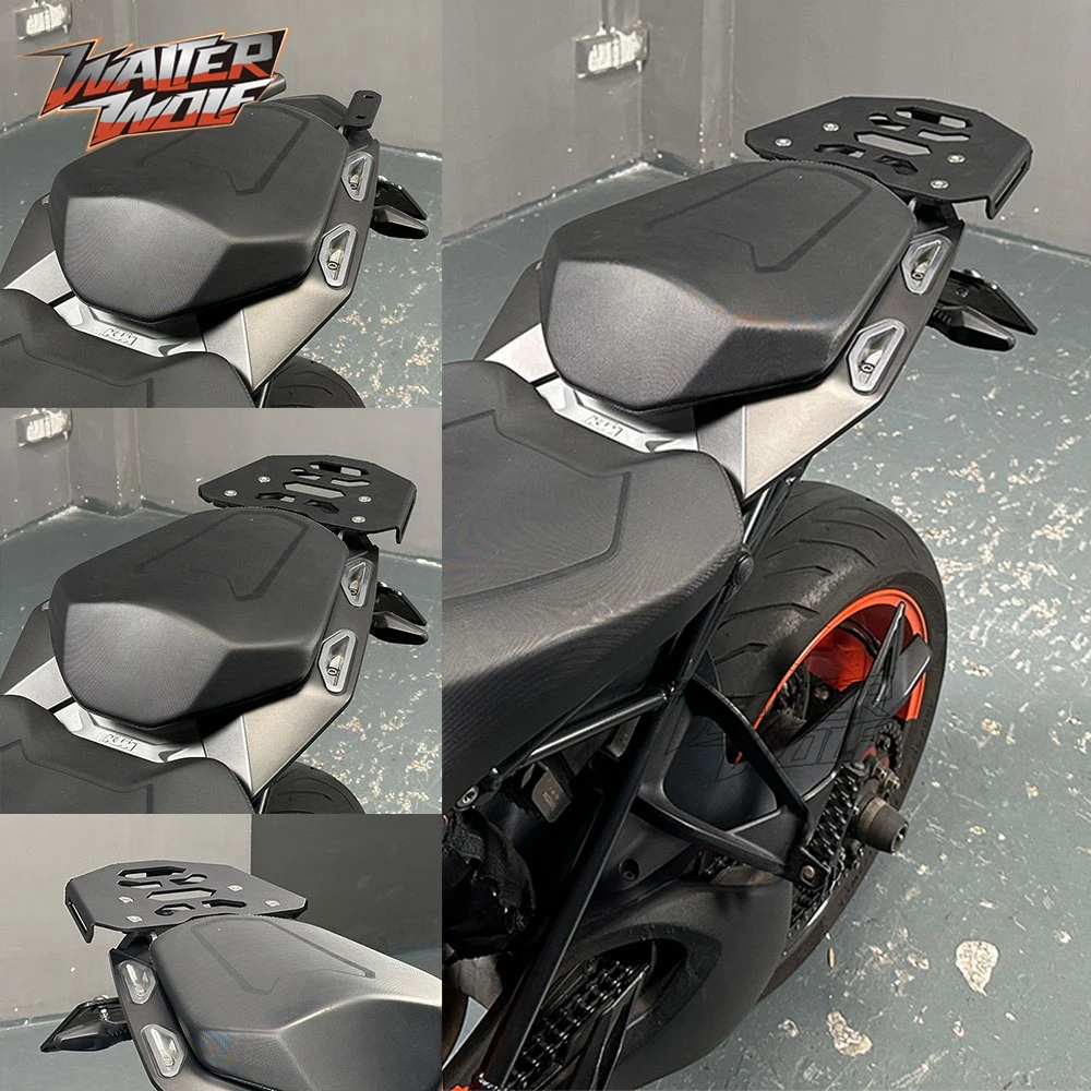 オートバイの荷物ラックホルダー 1290 スーパーデューク GT 2016-2024 後部座席テールボックス収納貨物スーツケース棚ブラケットサポート