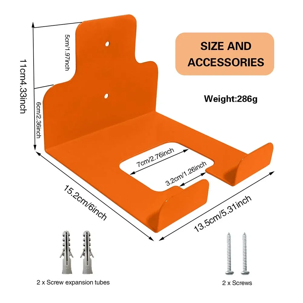 Outdoor Tool Management Wall Mount Hooks Heavy-Duty Storage Garage Organization Quick Installation Waterproof And Rust-Resistant