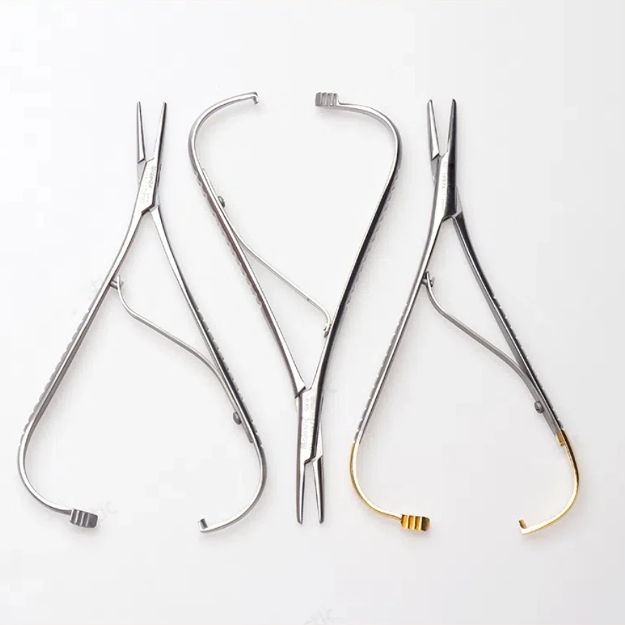 Dental Oral Instruments Matthew's Pliers Orthodontic Rubber Band Placement Forceps Dental Hand-held End-ligation Forceps