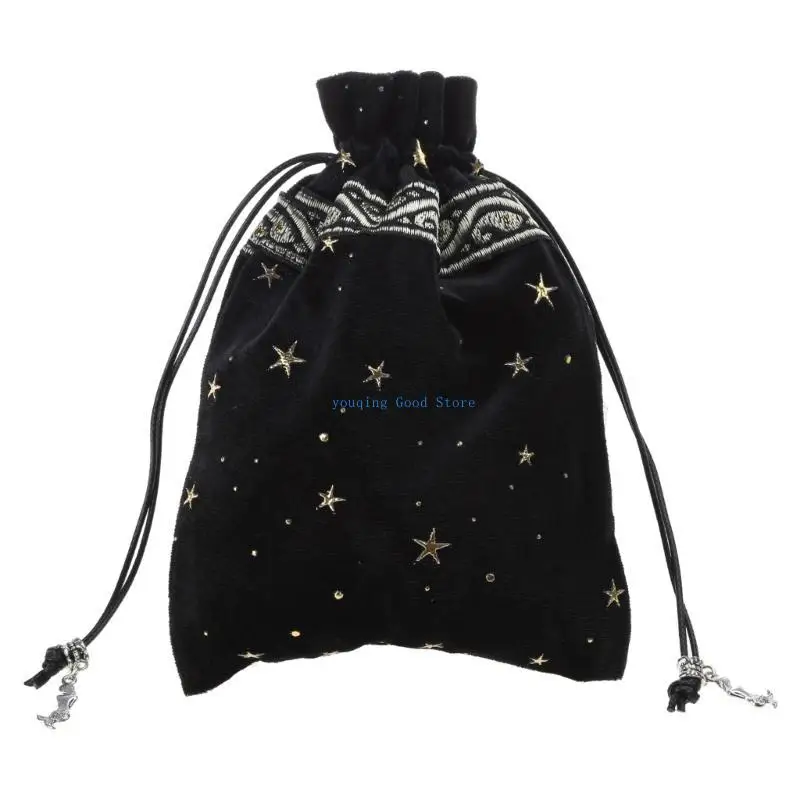

N58B Tarot Bag Drawstring Storage Bag for Playing Cards Jewelry Bag