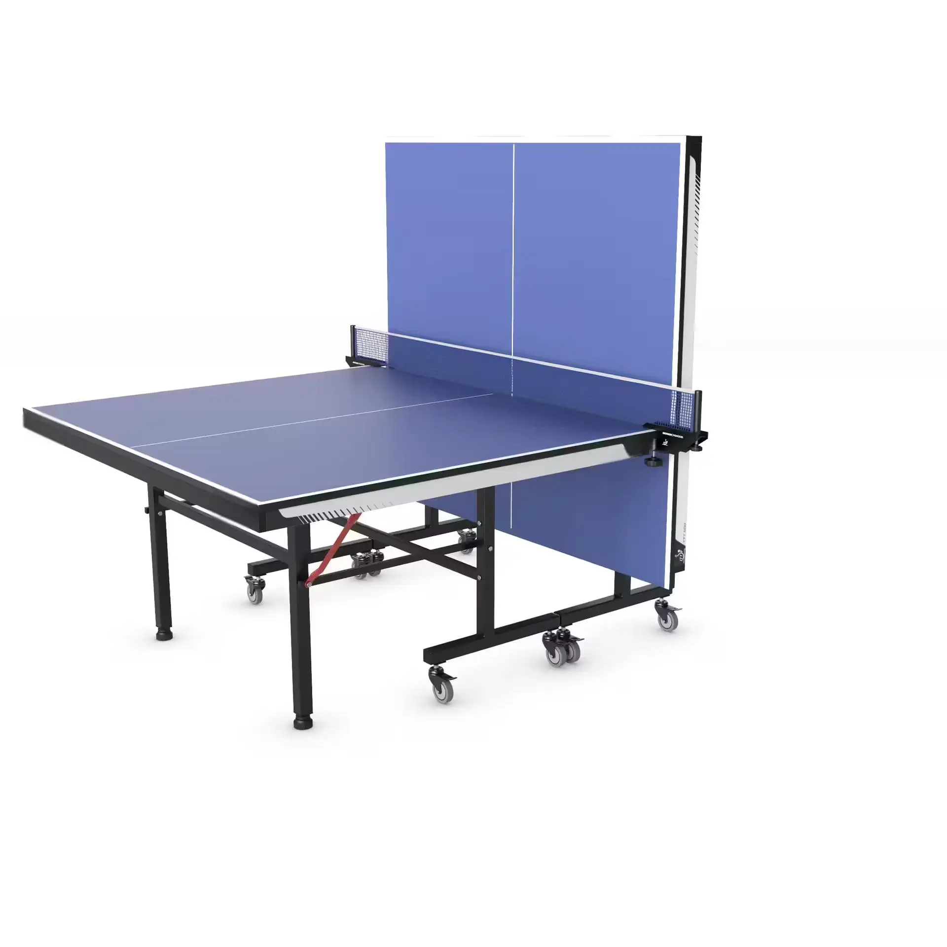 Full Size MDF Material Indoor Outdoor Ping Pong Table Movable Indoor Foldable Table Tennis Table