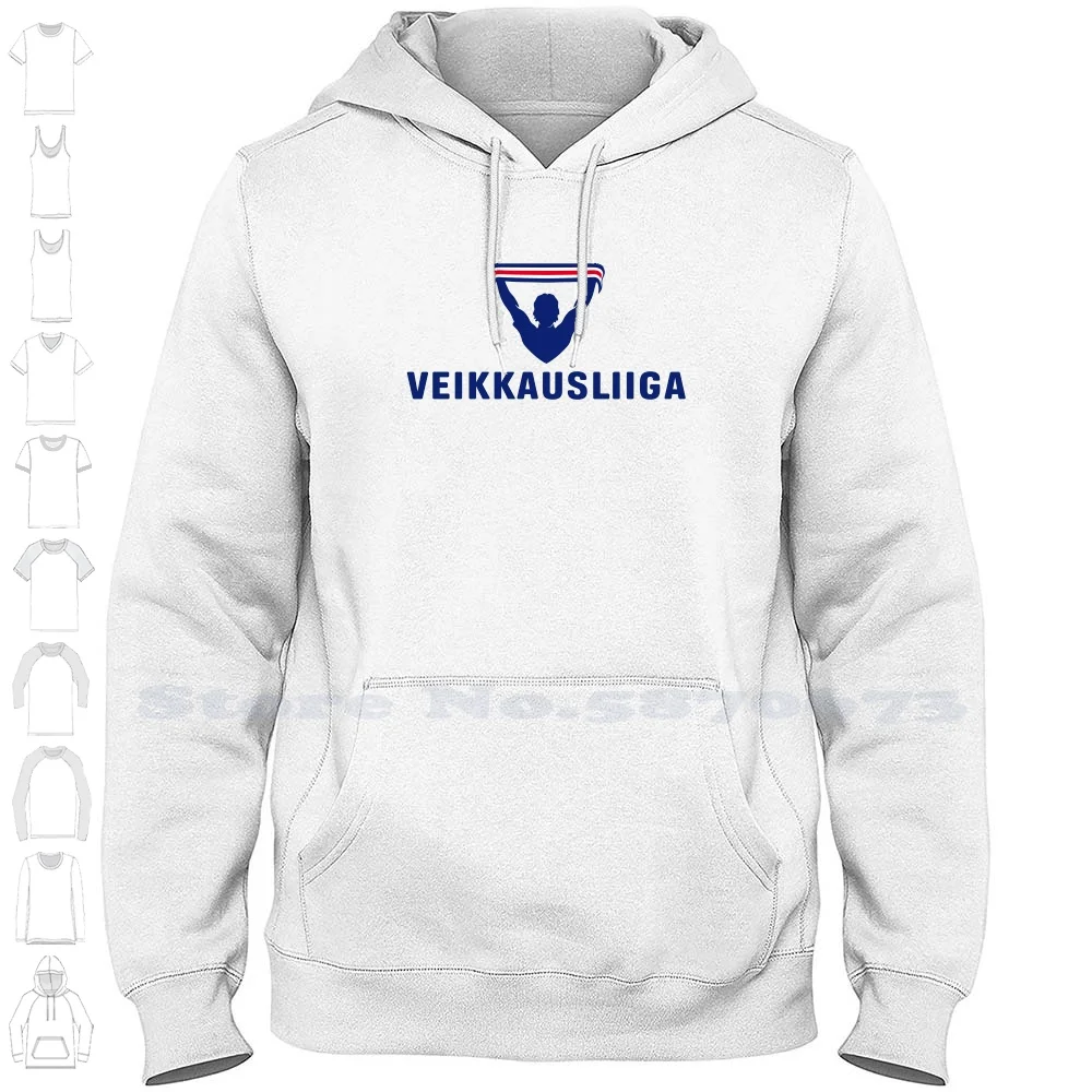 

Толстовка Veikkausliiga (Финляндия) с логотипом, толстовка из 100% хлопка высокого качества