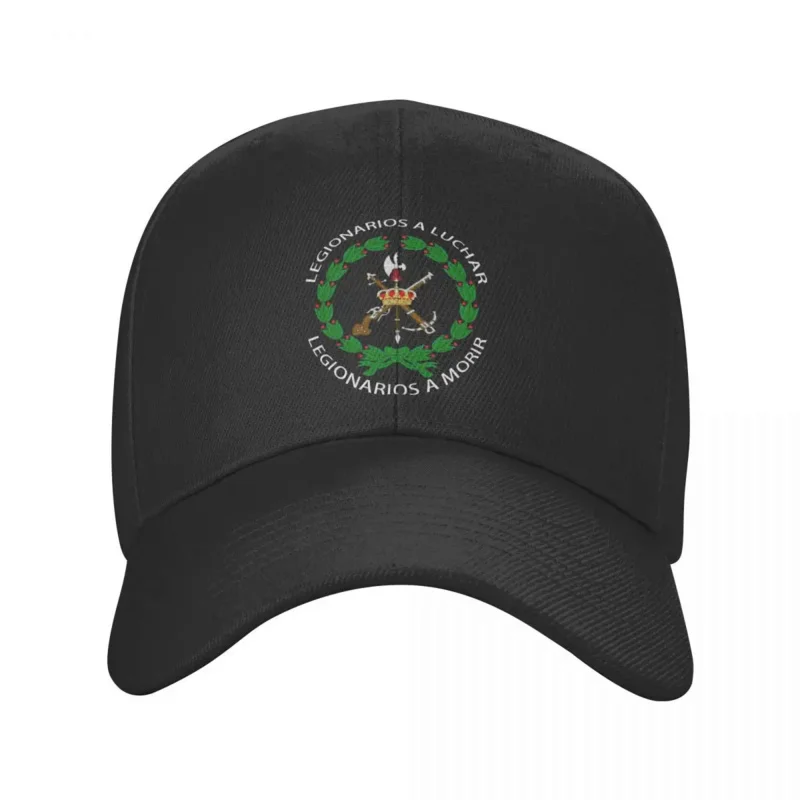 Personalized Spanish Legion Baseball Cap Sports Women Men\'s Adjustable Spain Coat of Arms Dad Hat Spring Hats