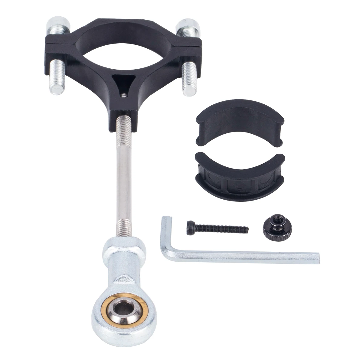 1Pcs Metall Anhänger Haken Abschlepphaken Camping Fahrzeug Pleuel für 1/10 1/8 1/7 Skala RC Crawler Auto Zubehör Upgrade teile