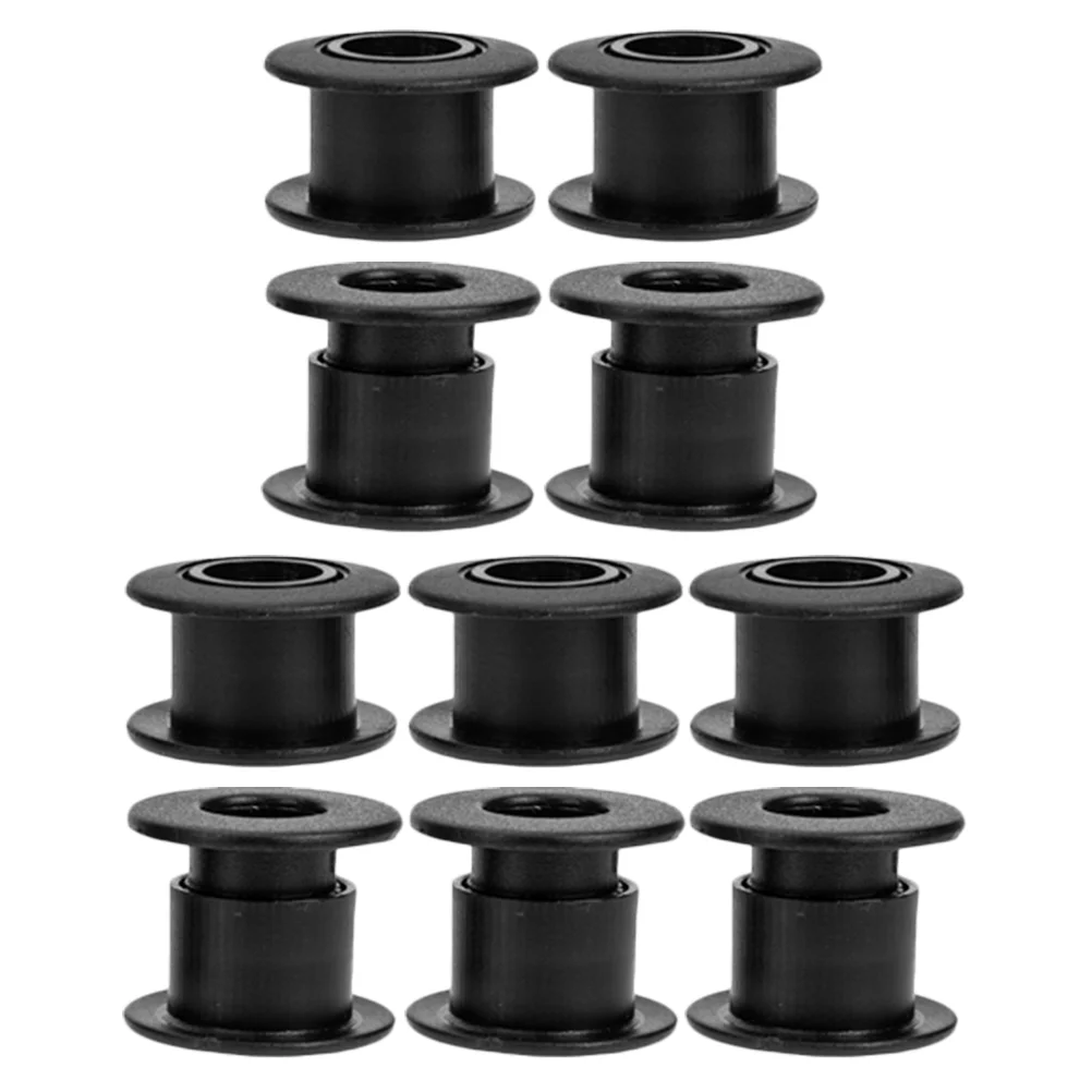 

10 Pcs Football Machine Bearing Parts Foosball Footballs Replace Table Accessories for Plastic Bushing