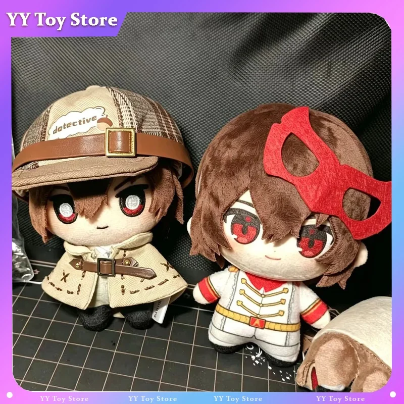 【In Stock】Persona 5 Plush Doll 10cm Goro Akechi Ren Amamiya Soft Stuffed Mini Figure Keychain Anime Collection Pendant