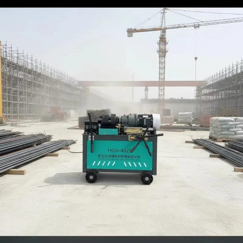 YG Customized Semi-Automatic Rebar Thread Cutting Machine With Gear Core Components For Threading Machines Wholesale Thread Roll