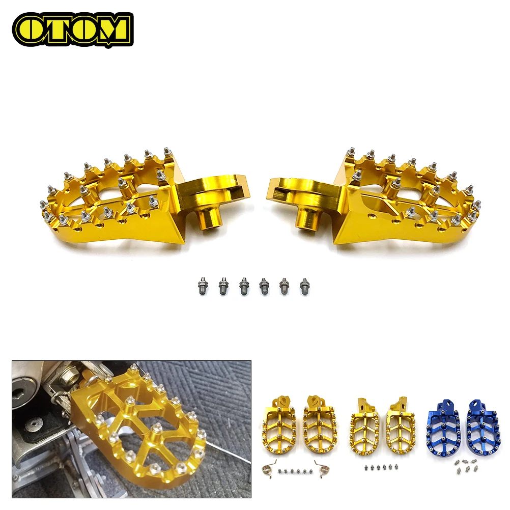 Motorcycle For SUZUKI Footrest Footpeg Front Foot Pegs CNC Pedals RMZ250 RMZ450 RMX450Z RM125 DRZ400 DRZ400E DRZ400S DRZ400SM