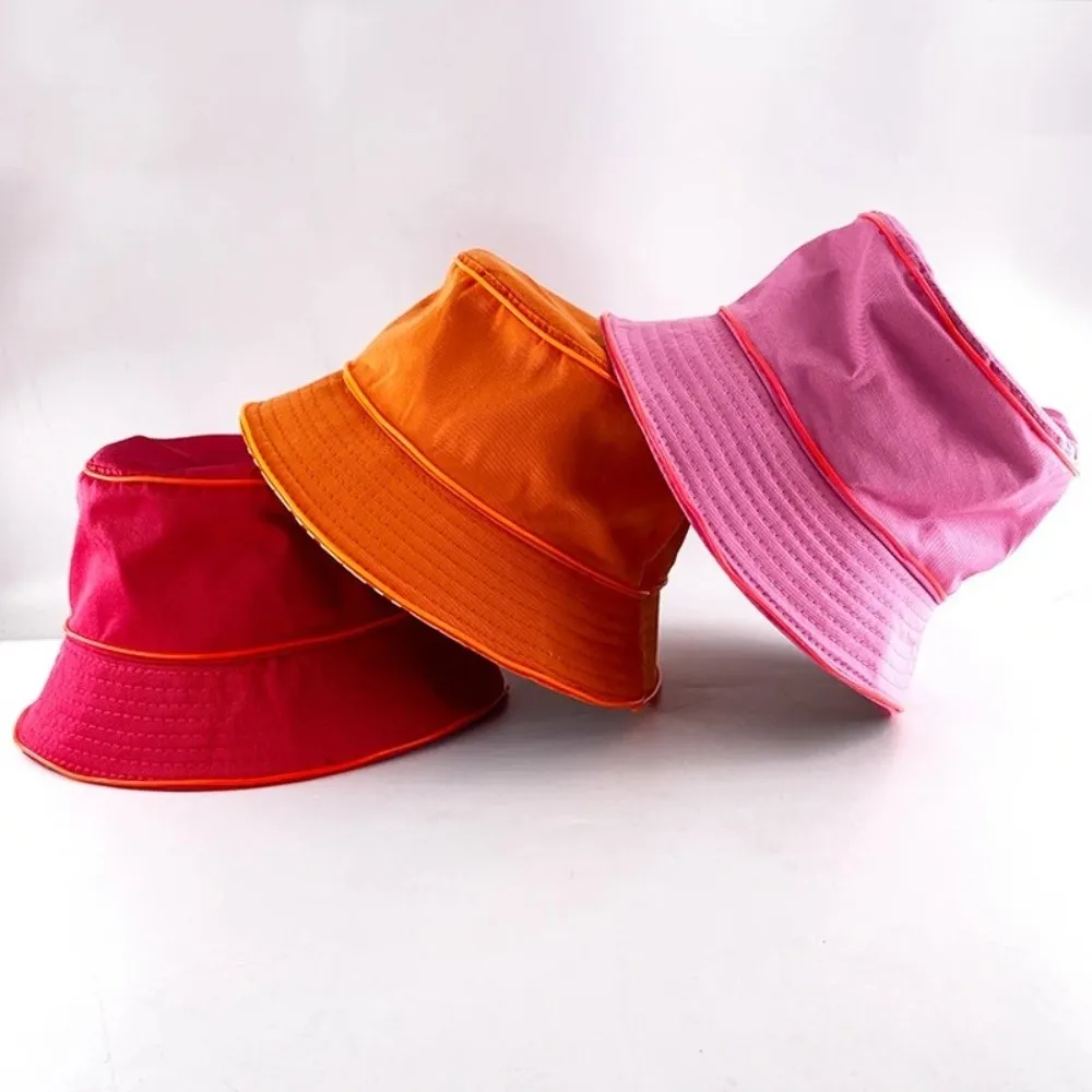 Polyester LED Bucket Hat EL Wire Flashing Modes Light Up Hat Battery Powered Costumes Accessory Glowing Light Cap