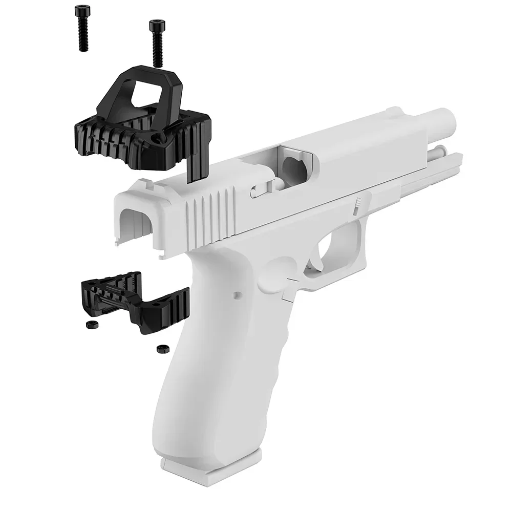 Taktische Rückabdeckung mit Zusatzgriff für G17 G19 G20 G21 G22 G34 G39 – Detail 5