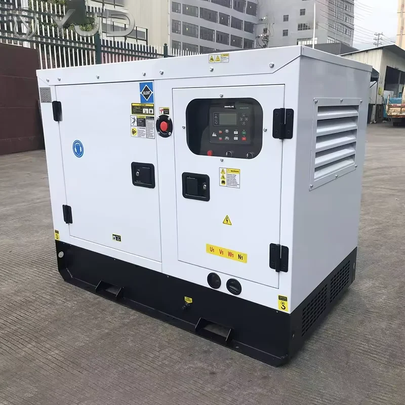 Factory Direct 3 Phase Silent Diesel Generator Set 20-50kva Power with 50/60Hz Long Warranty Good Alternator Reliable Supplier