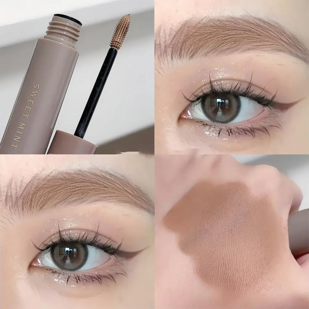 Long Lasting Three-dimensional Eyebrow Dye Cream Waterproof Natural Eyebrow Tint Brow Mascara Coffee Shaping Tint Make P9s4