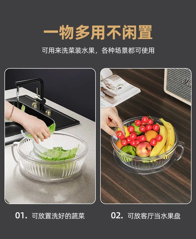Microwave Splash Proof PC Cover High-temperature Resistant Bowl Cover Household Food Grade Plastic Microwave Hot Dishes Lid