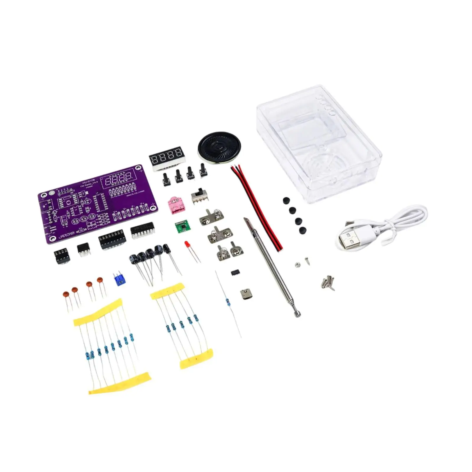 FM Radio Kit Soldering Learning and Teaching FM 87-108 MHz for Beginners