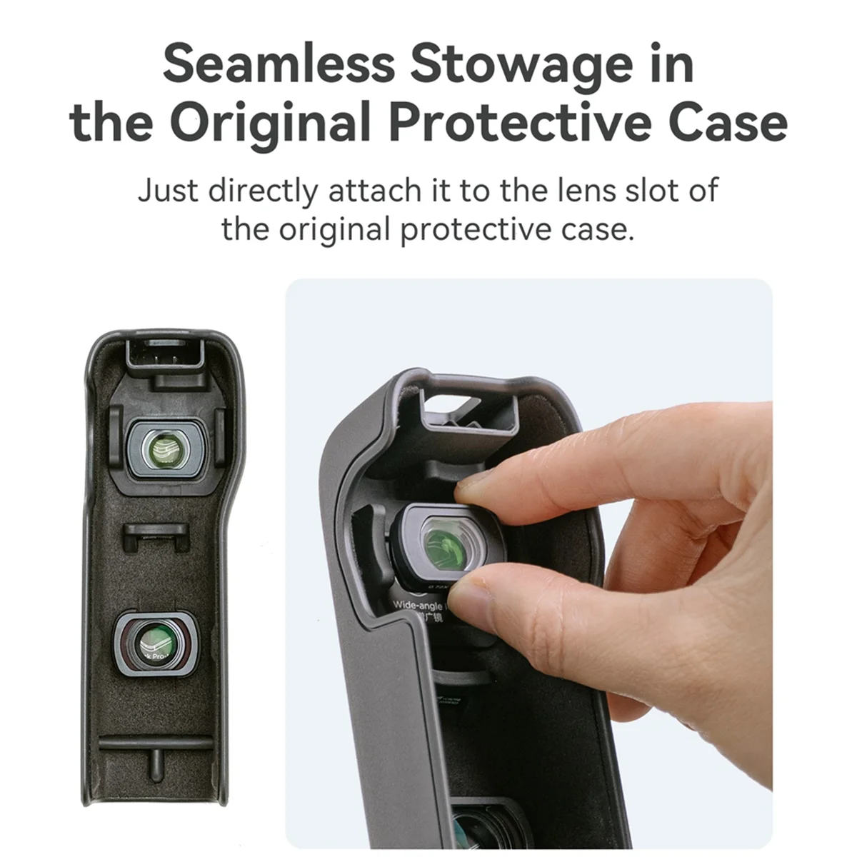 

AB01 Macro Lens for Pocket 3 Magnetic Mount Action Camera Accessories