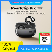 SoundPEATS PearlClip Pro Wireless Earphones Bluetooth 5.4 Opean-Ear Earbuds With AI ENC Clear Call, Multipoint Connection, IPX5
