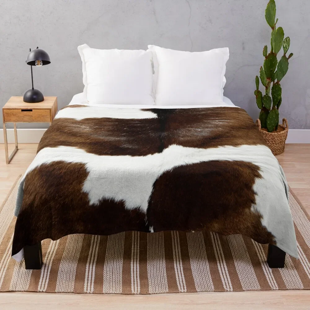 

Minimalistic Cattle Cow Throw Blanket Extra Large Throw Tourist Luxury Thicken blankets and throws wednesday Blankets