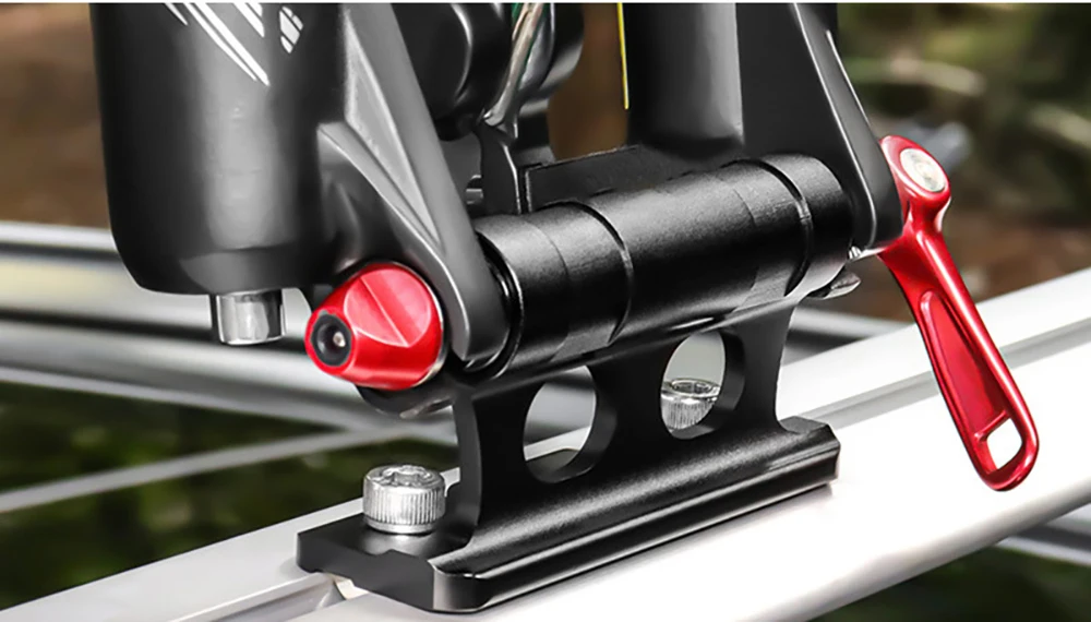 Fahrradträger für PKW, Vollständige Standardunterstützung, QR-Steckachsen- und Boost-Gabelhalterung, MTB-Rennrad-Dachträger, Fahrradständer für LKWs – Detail 9