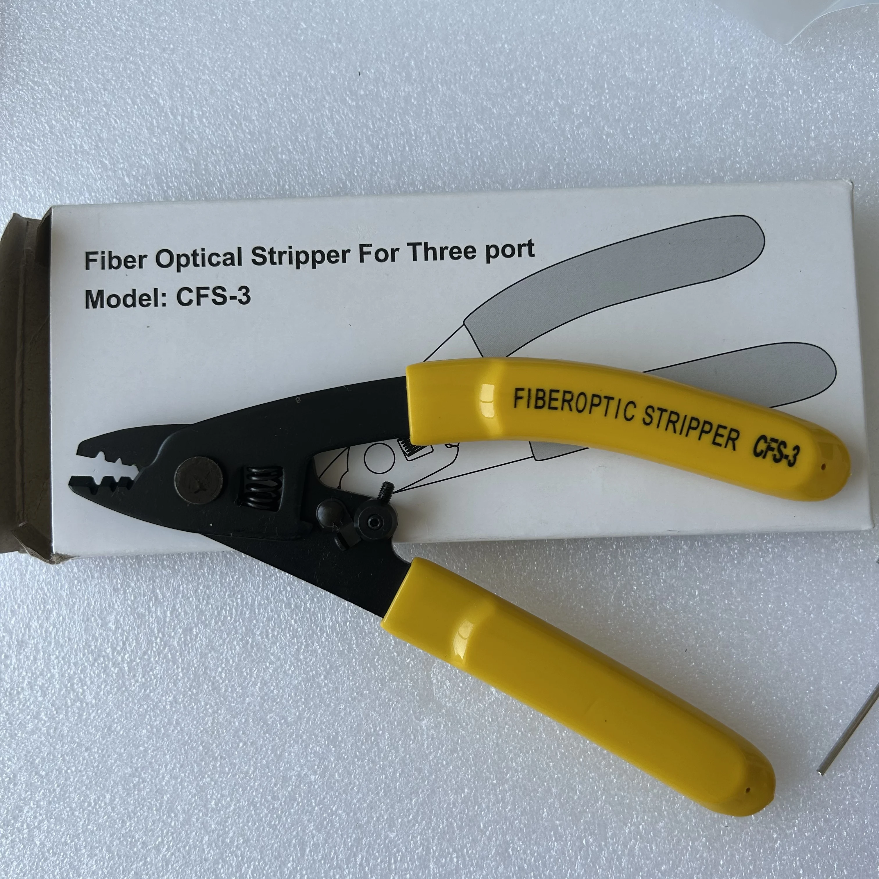 Miller CFS-3 Three Hole Precision Fiber Stripper Pliers Efficient Fiber Stripping Tool for FTTH Maintenance Pliers Made In China