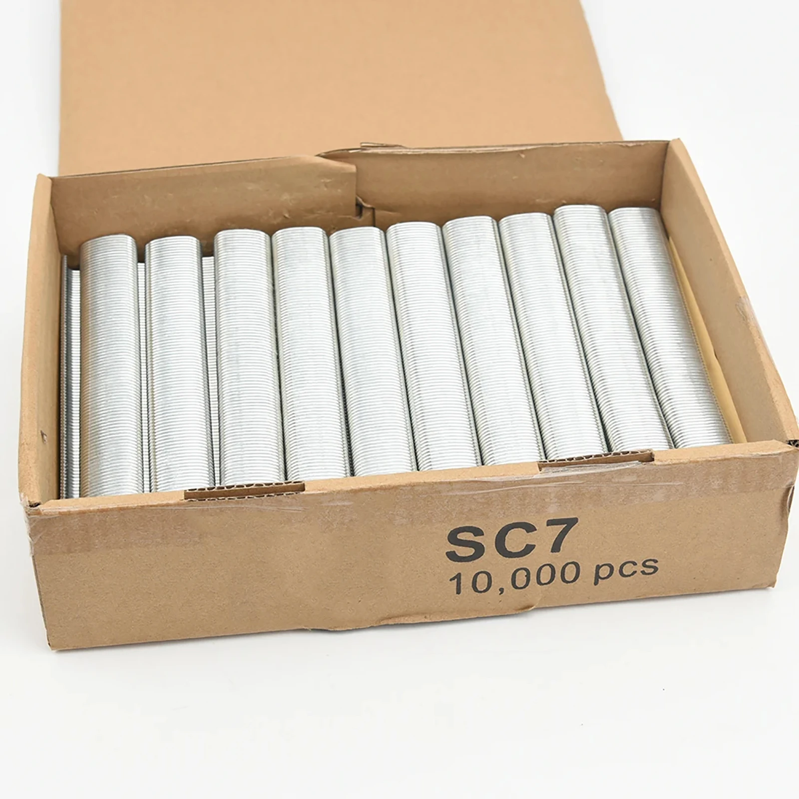 Imagem -05 - Pregos de Encadernação do Assento de Carro C-tipo Pregos do Anel Ferro Galvanizado Sc7e Sc760c Sc760b C17 C24 10000 Pcs 18000 Pcs