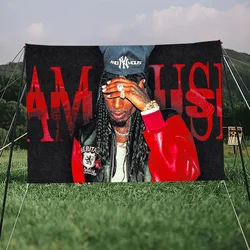 Rapper Playboi Carti I Am Music  flag College Bedroom Living Room Home Dorm Decor Funny Tapestry Garage Bar Wall Club Banner