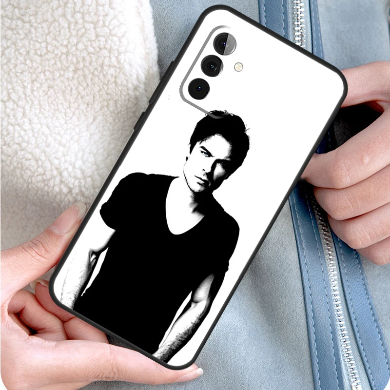 Damon Salvatore Collage Phone Case For Samsung Galaxy A52 A32 A12 A14 A34 A54 A51 A71 A53 A33 A13 A15 A25 A35 A55