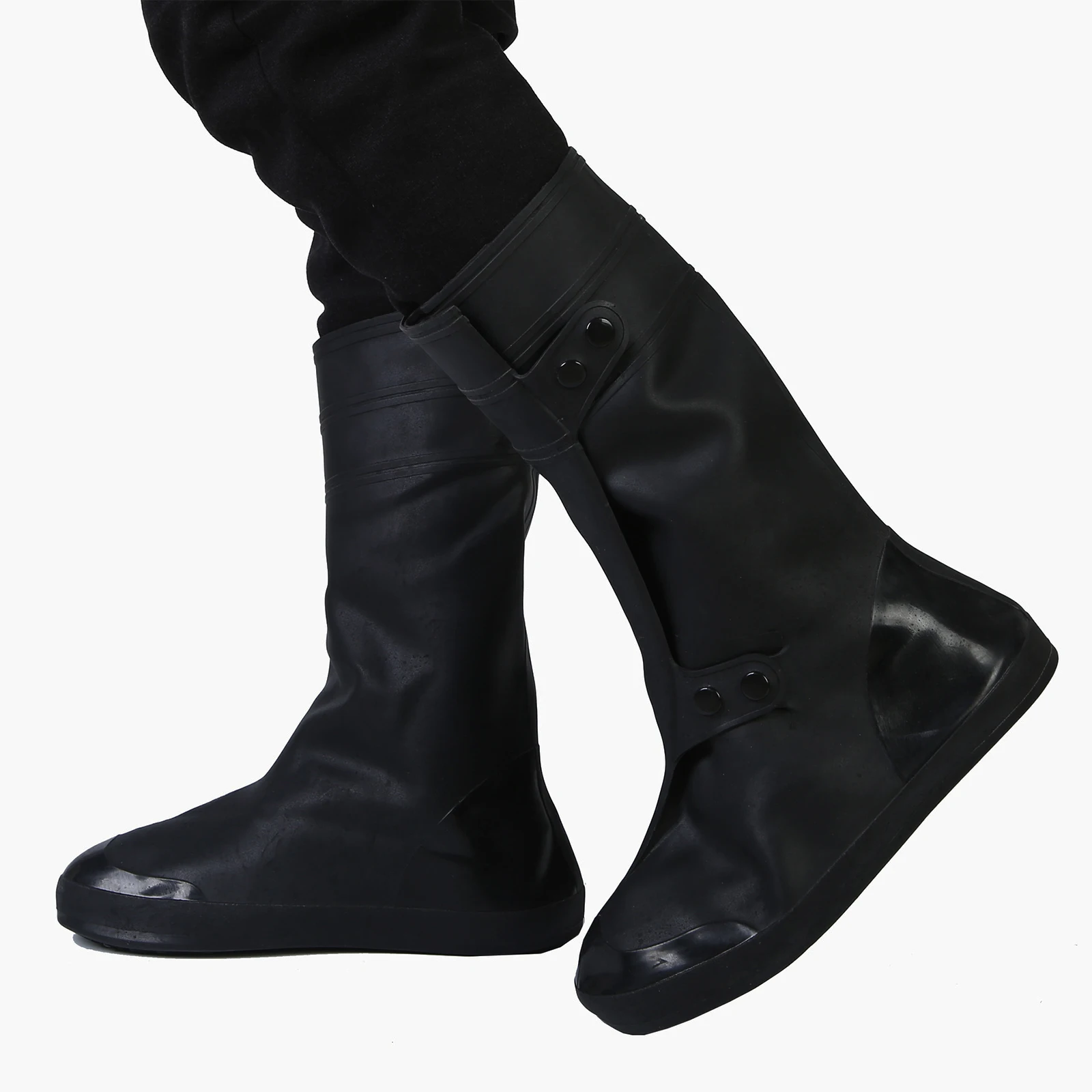 

Waterproof Rain Boot Protector Outdoor Nonslip Shoe Covers Men and Women Waterproofing