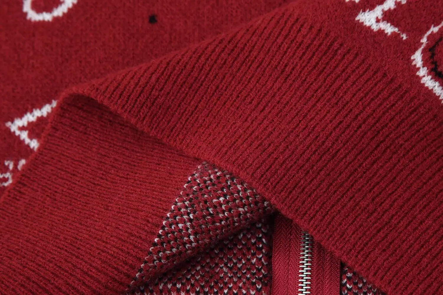 KONDALA Damen Casual Strickjacke mit Reißverschluss 2026 Herbst Winter Trendige Festliche Vintage-Jacke Damen Stehkragen Pullover Strickjacke – Detail 11