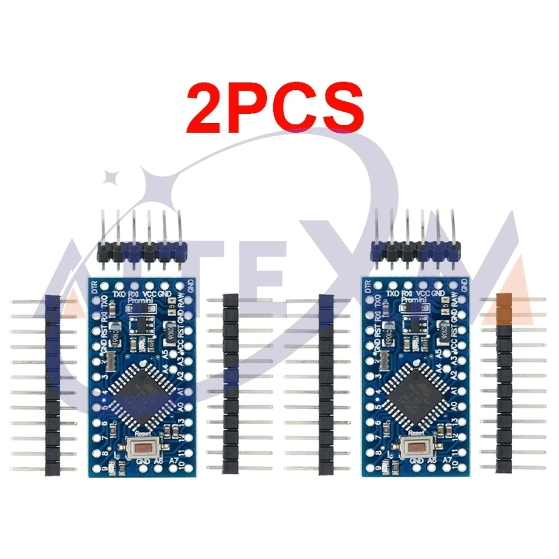 2PCS ATMEGA328P Pro Mini 328 Mini ATMEGA328 5V/16MHz ATMEGA328 3,3V 8MHz Modul für Arduino Development Board