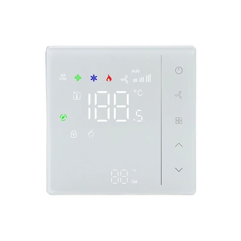 

BECA BAC-007 Used for FCU central air conditioning Tuya WiFi Electric Floor Heating Water/Gas Boiler smart home Lora thermostat