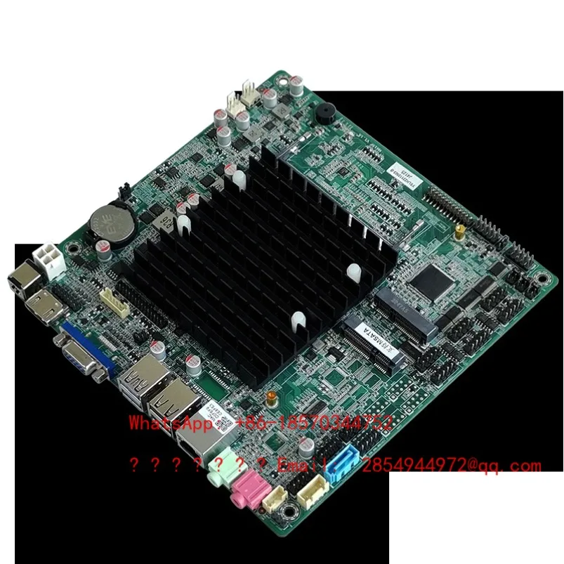 New J4125MINI All-in-one Industrial Computer Main Board Embedded Dc Power Supply Itx Main Board with Serial Port