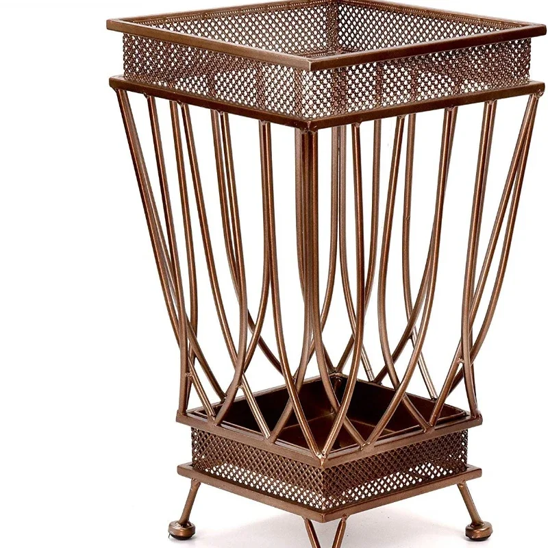 

Nordic simple light luxury hotel lobby umbrella frame factory shopping mall umbrella storage frame wrought iron creative umbrel