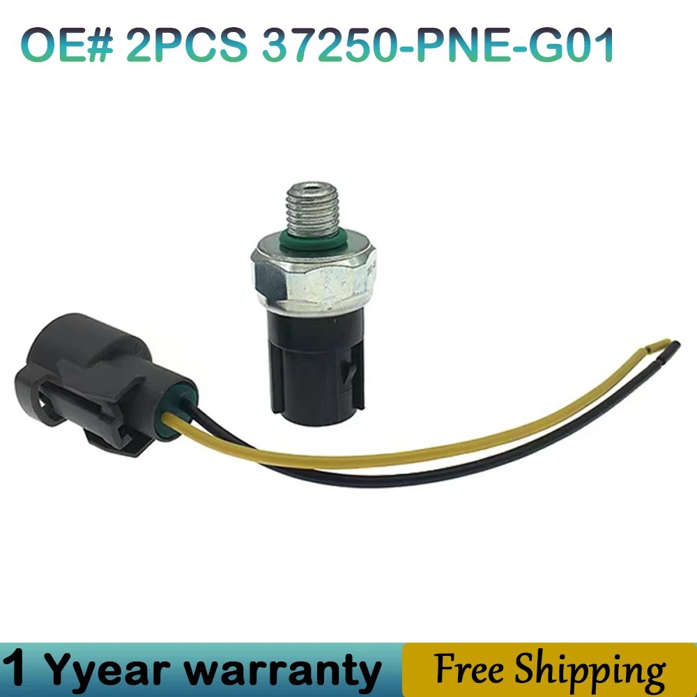

New Pressure Switch Sensor With plug 37250-PNE-G01 For Honda Accord Civic Fit CR-V For Odyssey Fit Acura RDX 2.0L 2.4L