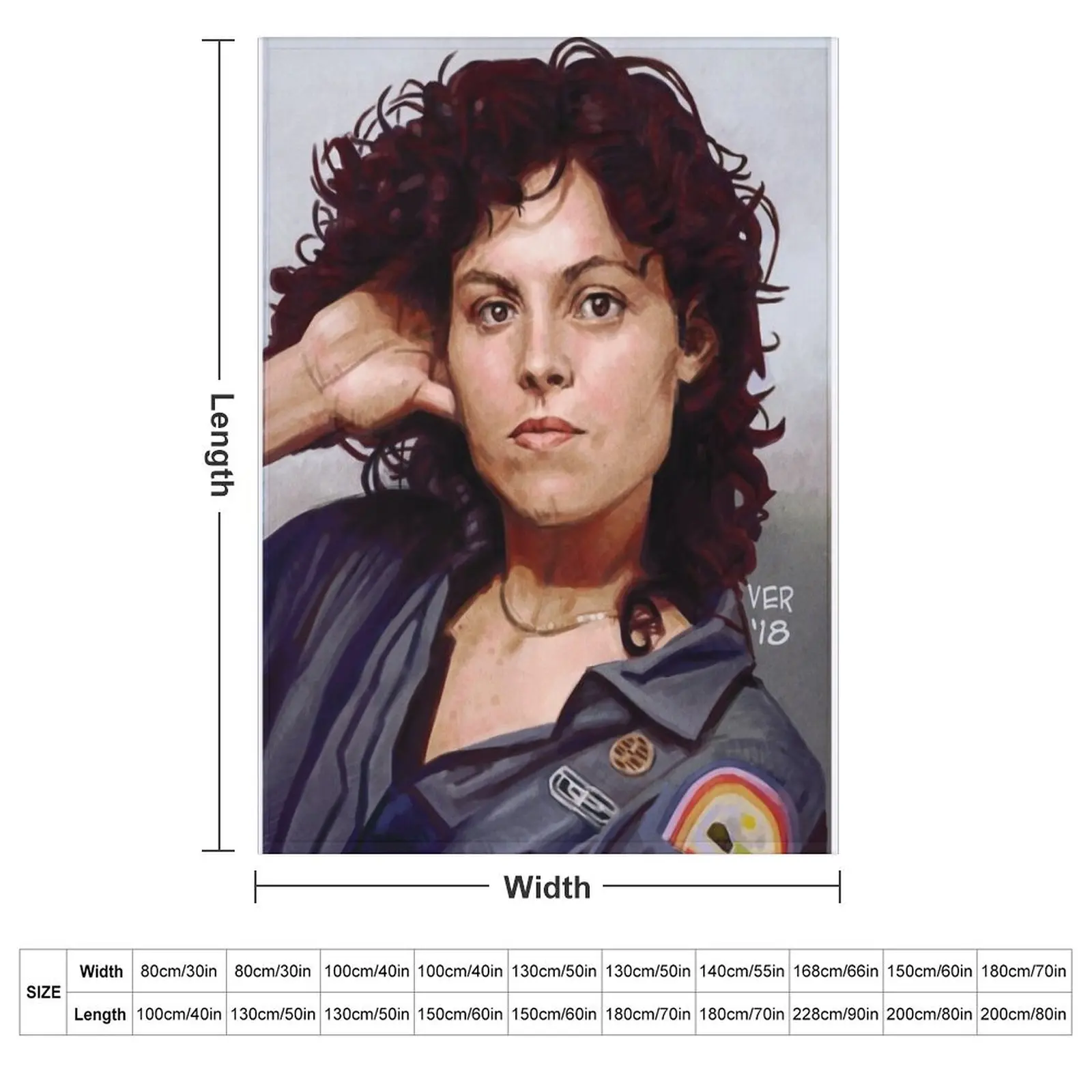 Sigourney Weaver 79 Throw Blanket funny gift Bed Fashionable Summer Beddings Blankets