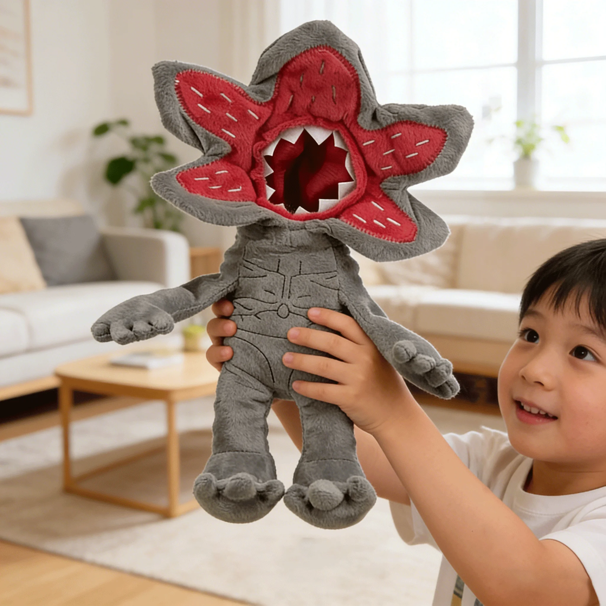 30cm brinquedo de pelúcia onze demogorgon bonecas de pelúcia ao redor brinquedos de pelúcia bonito anime jogo quente bonecas brinquedo macio para crianças presente aniversário