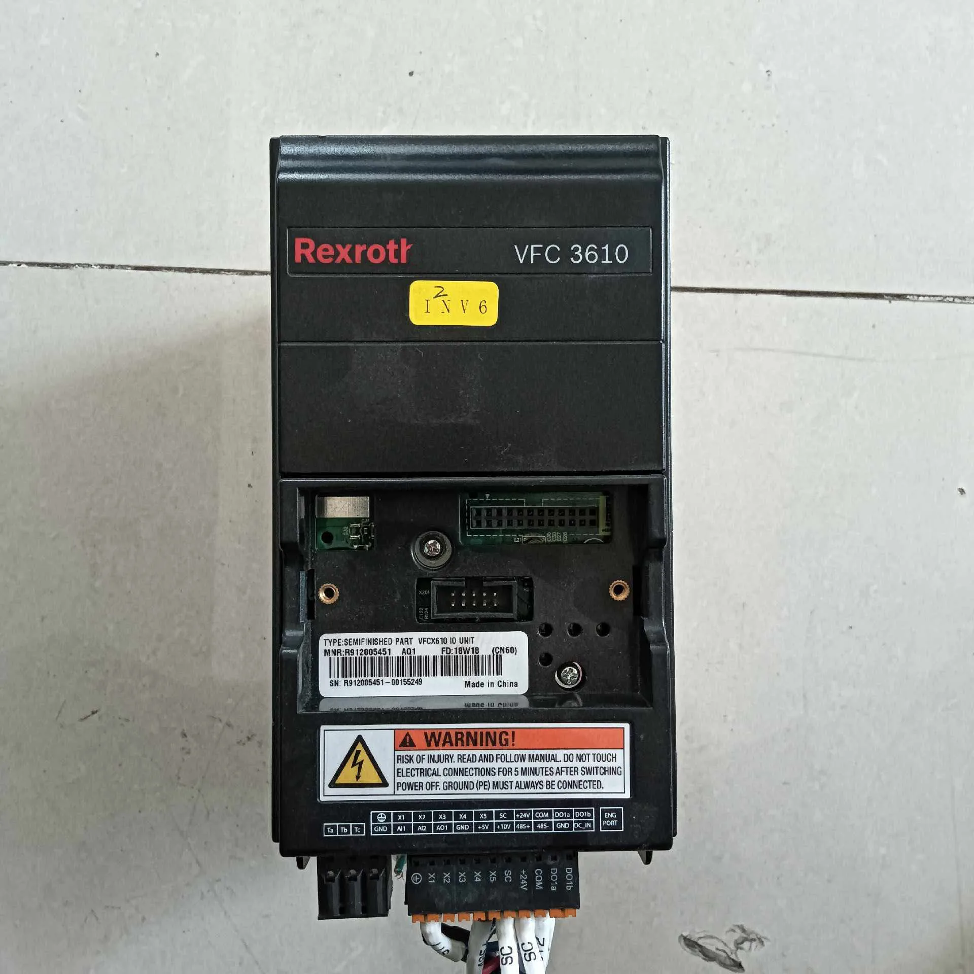 

Инвертор VFC3610-2K20-3P4-MNA-7P VFC3610 для Rexroth