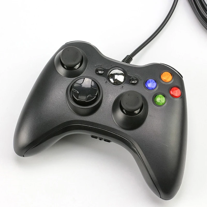 PC Control Xbox 360 Controller Xbox Controller Xbox Control Game Pad ลักษณะเกม USB WIRED joypad Gamepad สำหรับ Microsoft